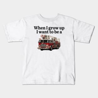 When I grow up Kids T-Shirt